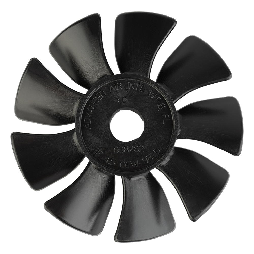 Thomas 2650 και 2660 Μαύρος ανεμιστήρας - 3/4