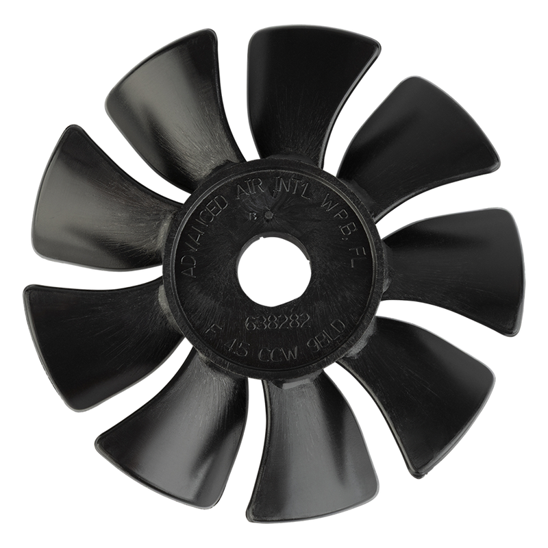 Thomas 2650 και 2660 Μαύρος ανεμιστήρας - άξονας 3/4" 638282