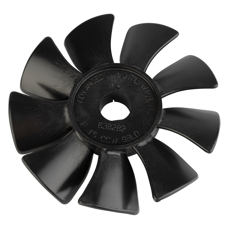 Thomas 2650 και 2660 Μαύρος ανεμιστήρας - άξονας 3/4" 638282